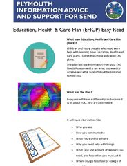 Education, Health and Care Plan Easy Read