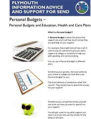 Personal Budgets Easy Read